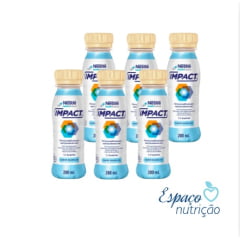 Impact 200ml - Baunilha - Kit com 6 unidades - NESTLÉ