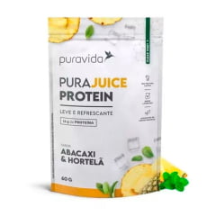 Purajuice 60g - Abacaxi e Hortelã - PURAVIDA