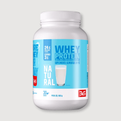 Whey Protein Concentrado 100% 900g - Natural - 3VS NUTRITION