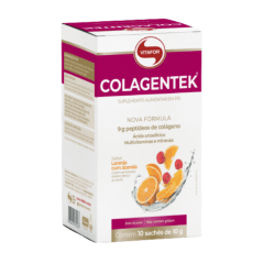COLAGENTEK  SACHES DE 10G LARANJA COM ACEROLA - Vitafor