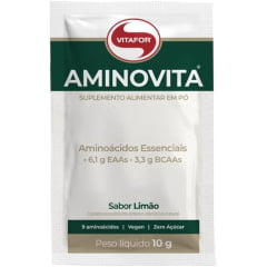  Aminovita - 30 sachês 10g - Limão - VITAFOR