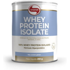 Whey Protein Isolate 250g  - Sem Sabor - VITAFOR